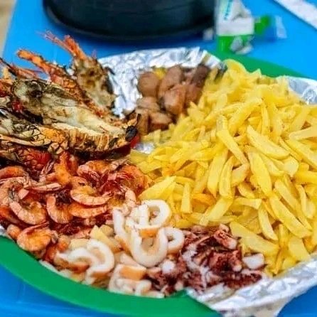 Grilled Seafood Feast — Zanzibar