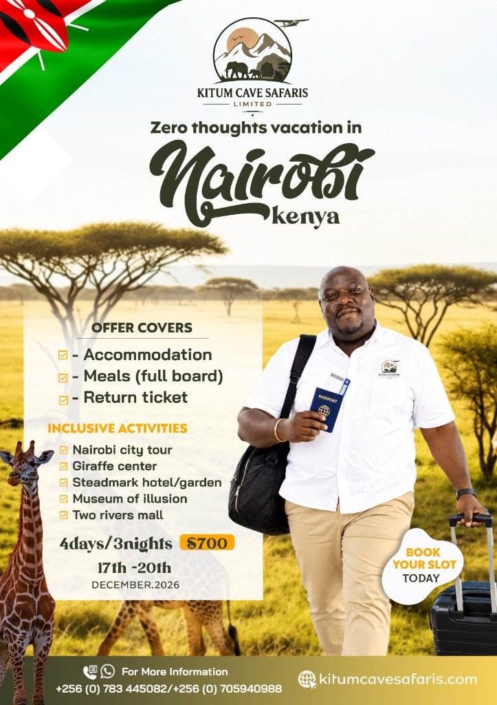 4 Days Nairobi City departure flyer 2