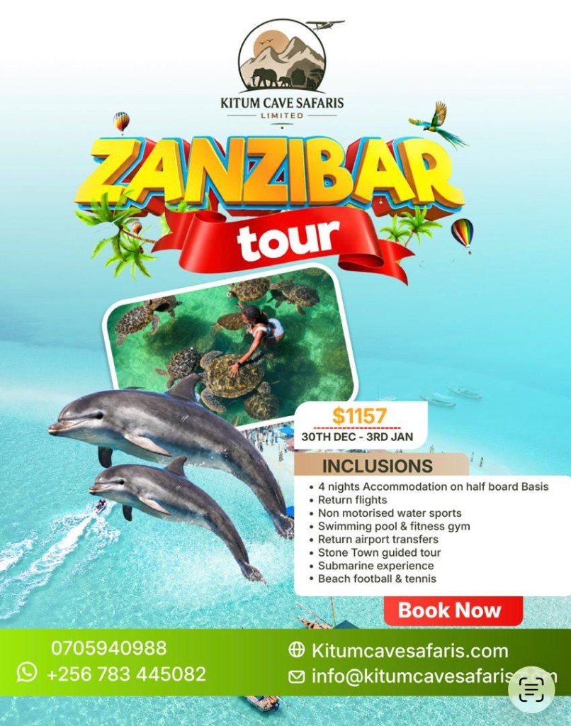 5 Days Zanzibar Trip departure flyer 2
